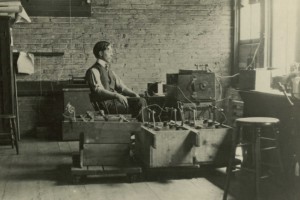 Wireless Lab abt 1910/ Maybe Paul or Carl Johnson