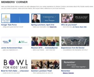 Front Page-Members Corner